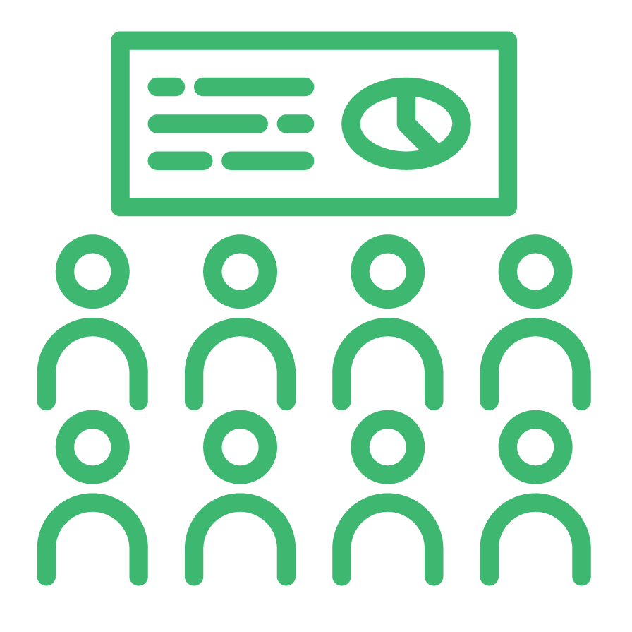 Capacity building icon